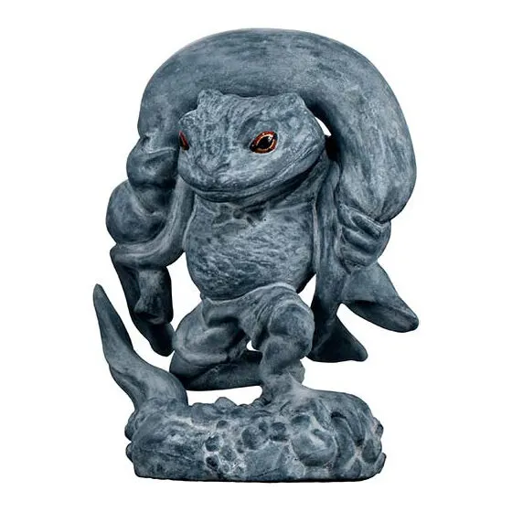 Art in Gashapon カエルの風神雷神像 カエルの風神像(銅像カラー)