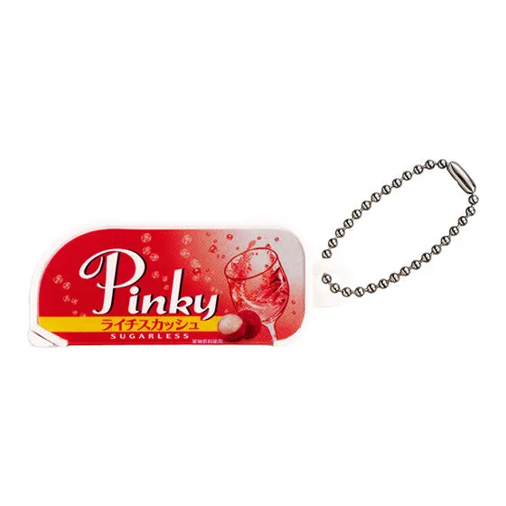 湖池屋Pinky シャカシャカチャーム ライチスカッシュ