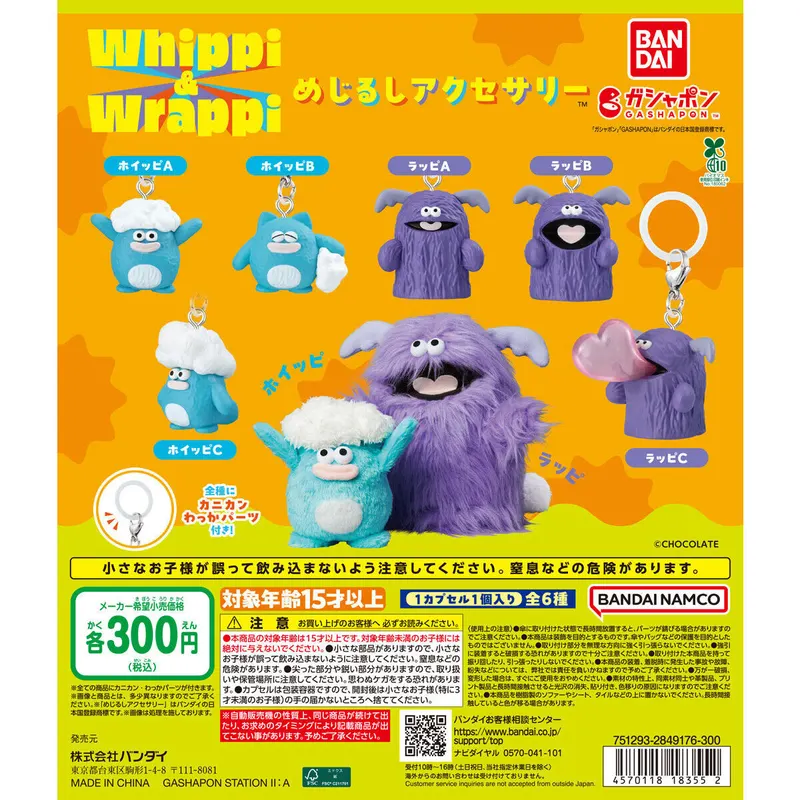 ホイッピ&ラッピ めじるしアクセサリーの台紙