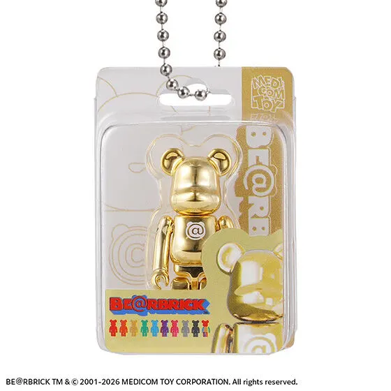 BE@RBRICK Package Ch@rm Collection Vol.3 GOLD