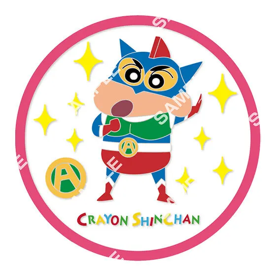 クレヨンしんちゃん クリアラバーコースター アクション仮面しんちゃん
