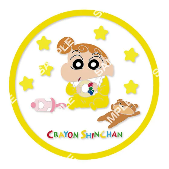 クレヨンしんちゃん クリアラバーコースター ひまわり
