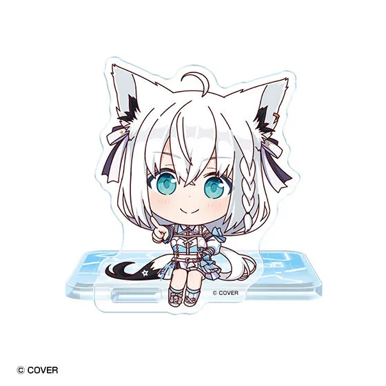 ホロライブ すわらせ隊 アクリルスタンド カラーライズ2 白上フブキ