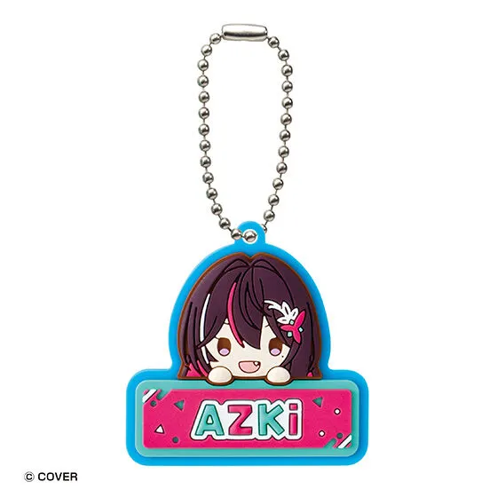 ホロライブ おなまえぷっくりラバーマスコット1 AZKi