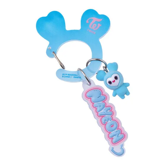 TWICE LOVELYS アクリルカラビナフロッキーマスコット NAVELY
