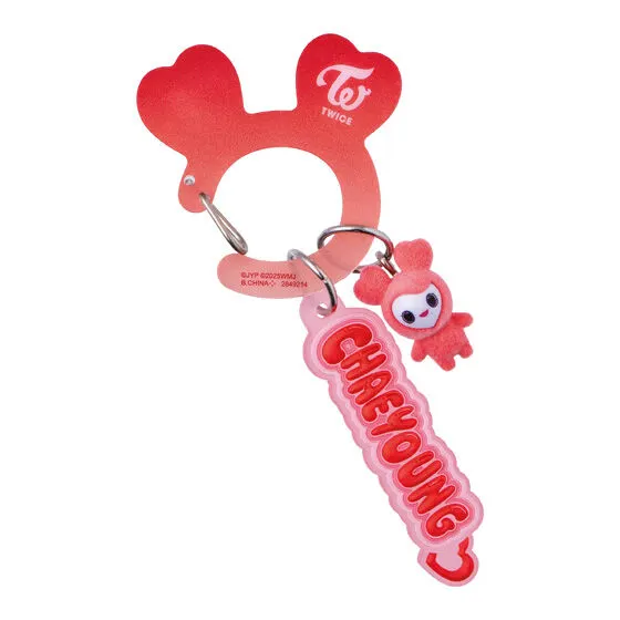 TWICE LOVELYS アクリルカラビナフロッキーマスコット CHAENGVELY