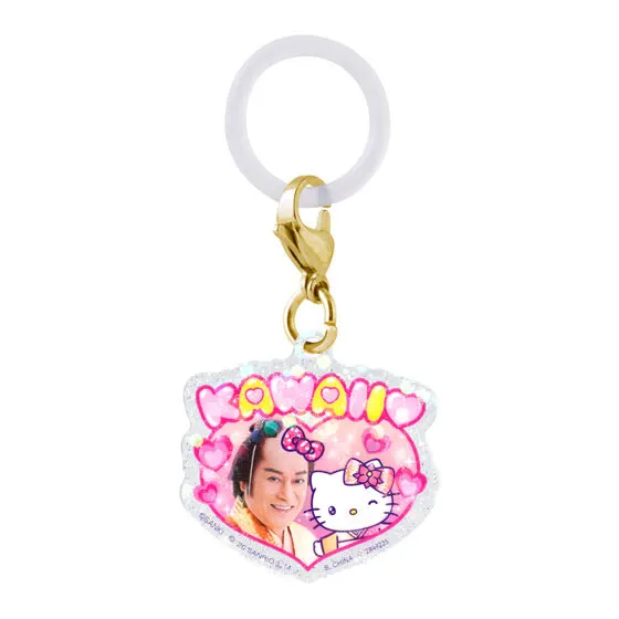 マツケンサンバ×ハローキティ ふらっとめじるしアクセサリー2 デザインA
