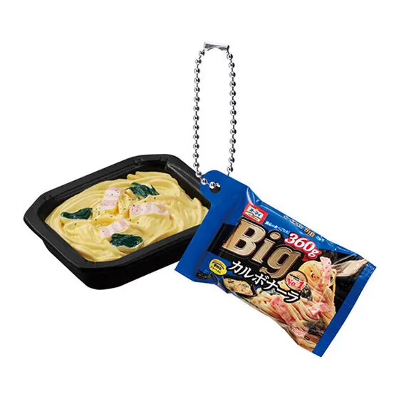 ニップン オーマイBigシリーズミニチュアチャーム Big カルボナーラ
