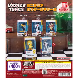 LOONEY TUNES ミニチュアパッケージチャームの画像