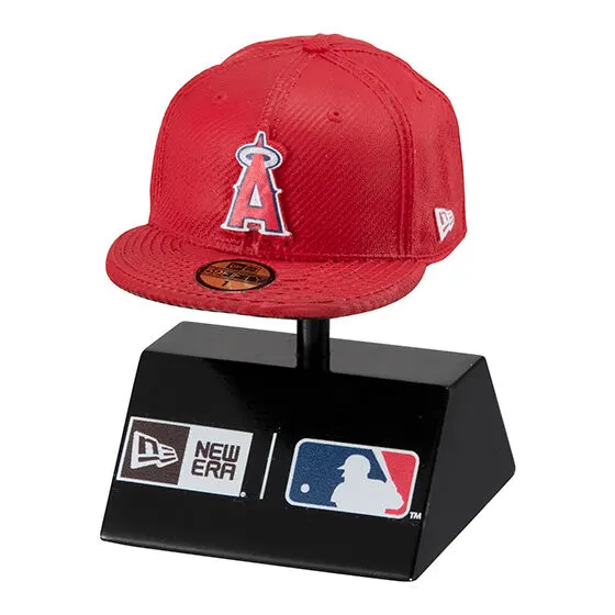 NEW ERA® 59FIFTY® MLB™ On-Field Cap Miniature Figure Collection ロサンゼルス・エンゼルス