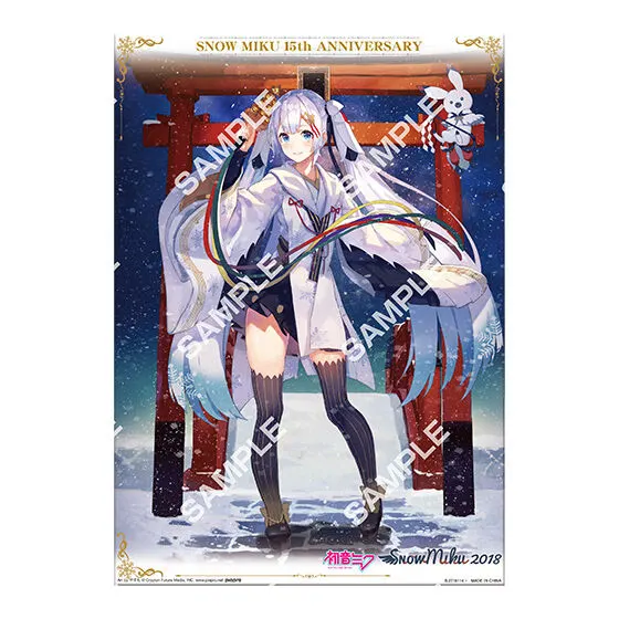 SNOW MIKU 15th Anniversary マルチクロスコレクション 雪ミク2018