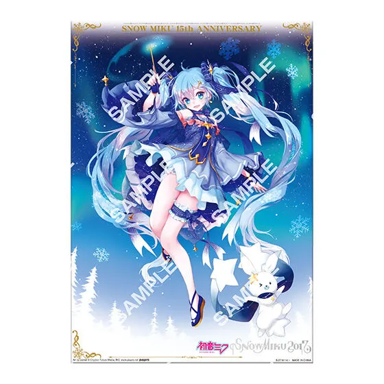 SNOW MIKU 15th Anniversary マルチクロスコレクション 雪ミク2017