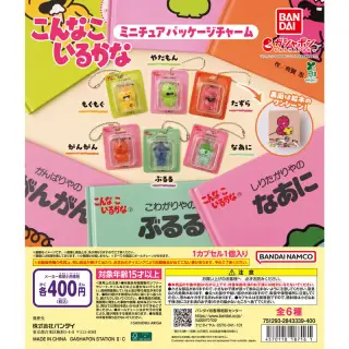 こんなこいるかな ミニチュアパッケージチャームの画像