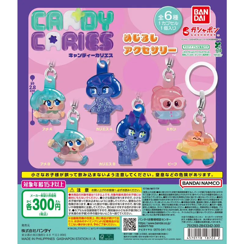 CANDYCARIES(キャンディーカリエス) めじるしアクセサリーの台紙