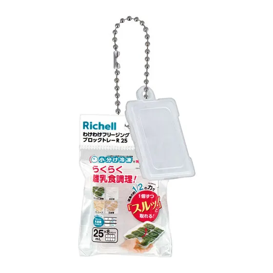 Richell ミニチュアチャーム わけわけフリージング ブロックトレー