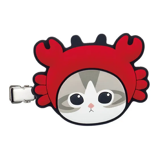 mofusand カプセルヘアクリップ カニ