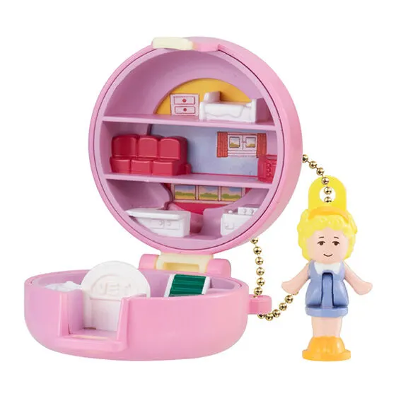Polly Pocket ミニチュアチャーム 1989 BUTTON'S ANIMAL HOSPITAL(CORAL CIRCLE)