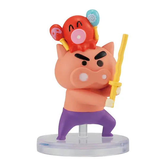 クレヨンしんちゃん×サンリオキャラクターズ フィギュアコレクション ぶりぶりざえもん×さゆり(ハンギョドン)
