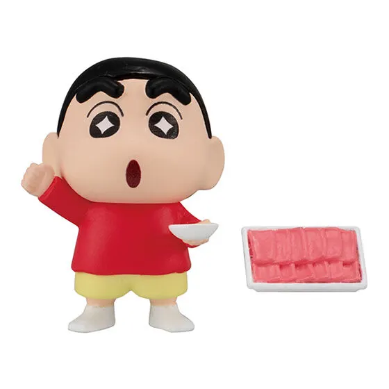 クレヨンしんちゃん 野原家だんらんマスコット~みんなで焼肉だゾ~ しんちゃん&お肉