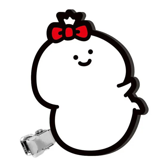 お文具といっしょ カプセルヘアクリップなのです お文具A