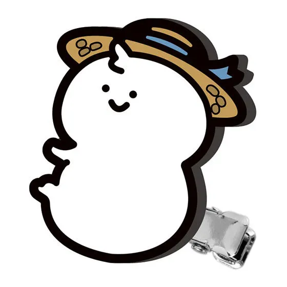 お文具といっしょ カプセルヘアクリップなのです お文具B