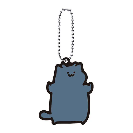 お文具といっしょ カプセルラバーマスコット~耳が生えちゃったのです~ 猫さんB