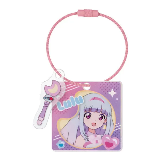 魔法の姉妹ルルットリリィ ワイヤーアクリルチャーム ルルとムーントネオネオン