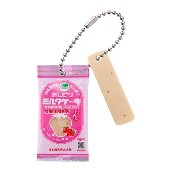 日本製乳株式会社 おしどりミルクケーキ ミニチャーム いちご