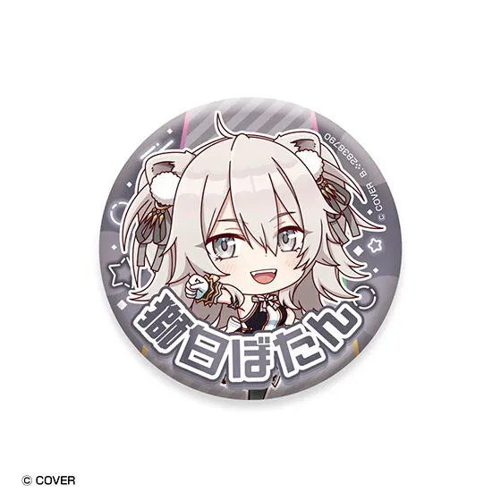 ホロライブ カプセル缶バッジコレクション オリジン2 獅白ぼたん