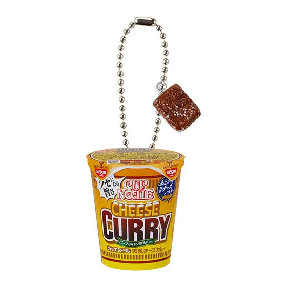 日清カップヌードル ミニチュアチャーム カップヌードル欧風チーズカレー