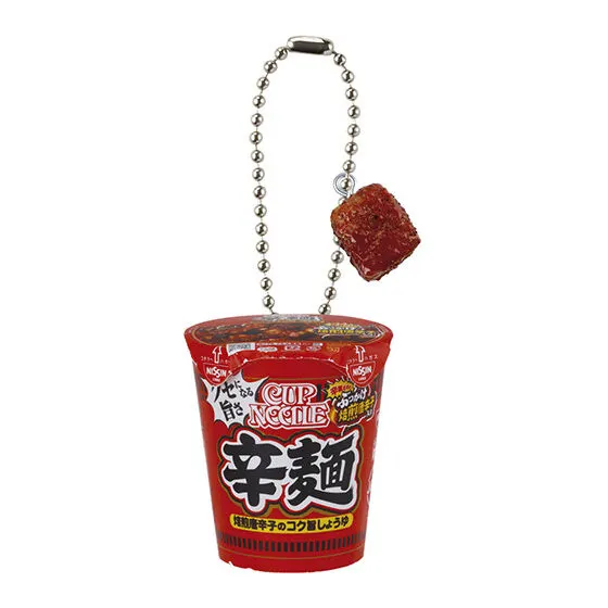 日清カップヌードル ミニチュアチャーム カップヌードル辛麺