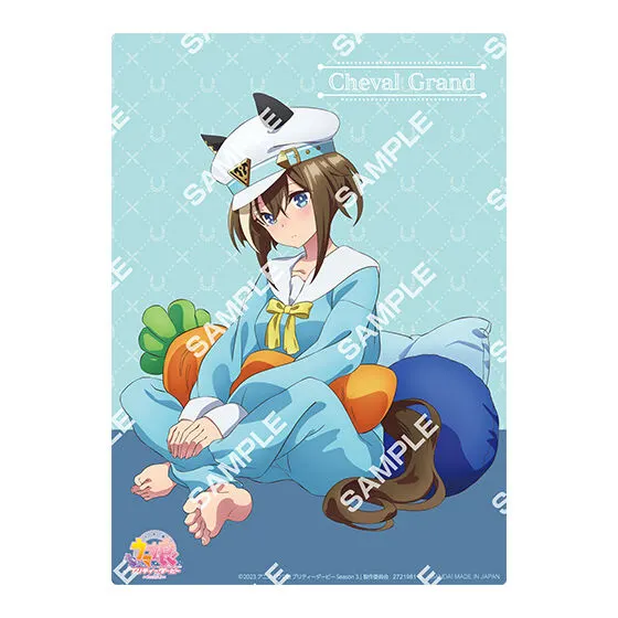 バンダイナムコアミューズメント限定 【フラットガシャポン】TVアニメ『ウマ娘 プリティーダービー Season 3』コレクタブルクリアボード~Relax time~ シュヴァルグラン