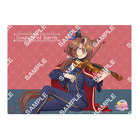 バンダイナムコアミューズメント限定 【フラットガシャポン】TVアニメ『ウマ娘 プリティーダービー Season 3』コレクタブルクリアボード~Relax time~ サウンズオブアース