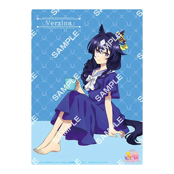 バンダイナムコアミューズメント限定 【フラットガシャポン】TVアニメ『ウマ娘 プリティーダービー Season 3』コレクタブルクリアボード~Relax time~ ヴィルシーナ