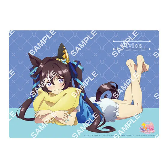 バンダイナムコアミューズメント限定 【フラットガシャポン】TVアニメ『ウマ娘 プリティーダービー Season 3』コレクタブルクリアボード~Relax time~ ヴィブロス