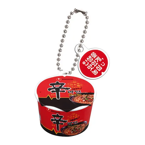 農心 Wチャームコレクション 辛ラーメン バケツカップ