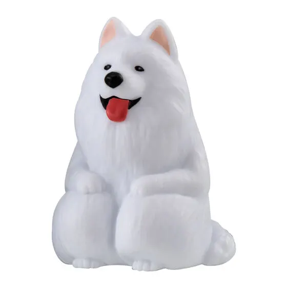 大きな光るまてぼうけ 犬 サモエド