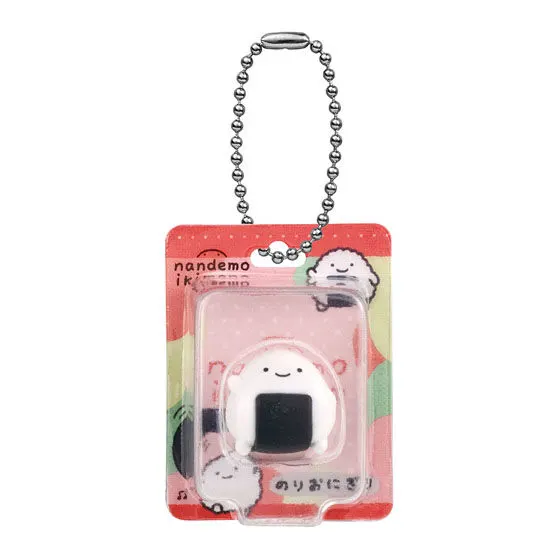 よこみぞゆりのなんでもいきもの ミニチュアパッケージチャーム のりおにぎり