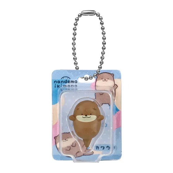 よこみぞゆりのなんでもいきもの ミニチュアパッケージチャーム カワウソ