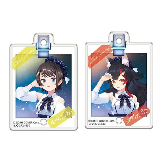 ホロライブBlue Journey「夜明けのうた」 アクリルチャームセット セット3(大空スバル&大神ミオ)