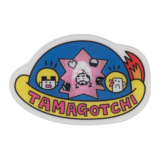 たまごっち シャカシャカアクリルクリップ UFOマーク(おやじっち)