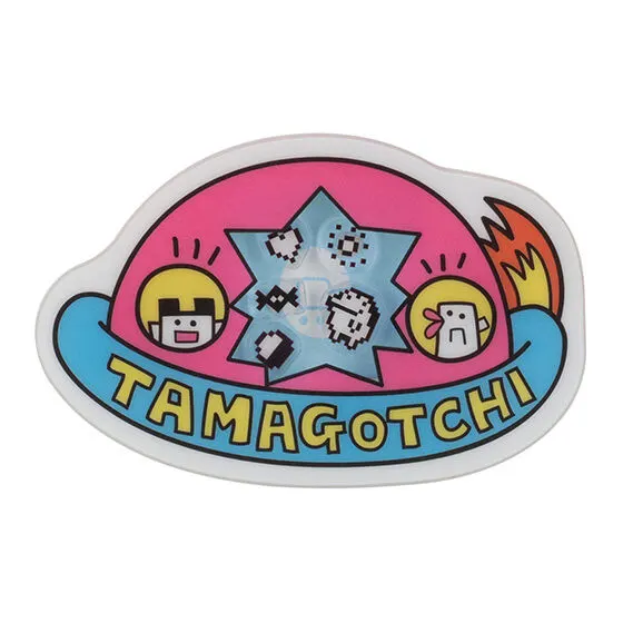 たまごっち シャカシャカアクリルクリップ UFOマーク(ぎんじろっち)