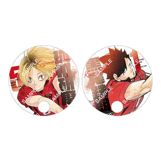 最強ジャンプ2024年3月特大号 最強ガシャステーション特製 劇場版ハイキュー!! ゴミ捨て場の決戦 応援グッズ B.孤爪 研磨&黒尾 鉄朗