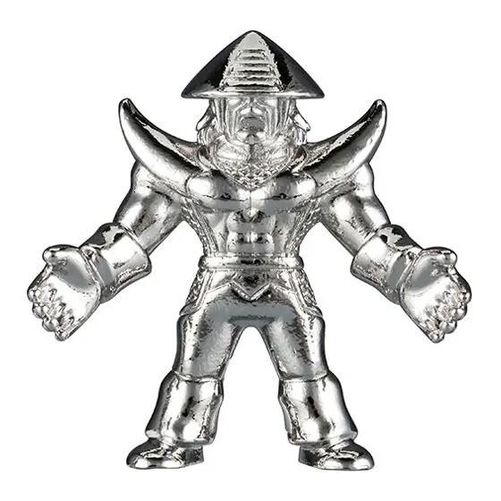 キン肉マン ダイキャストキンケシ7 ザ・サムライ(銀メッキver.)