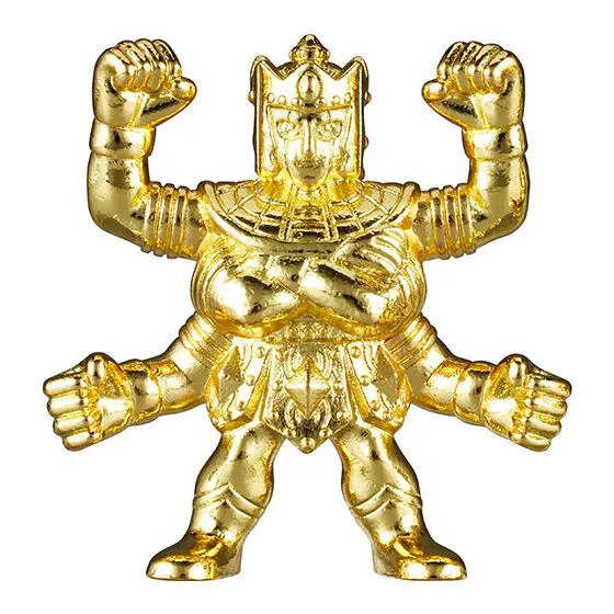 キン肉マン ダイキャストキンケシ7 アシュラマン(金メッキver.)