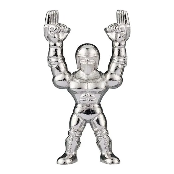キン肉マン ダイキャストキンケシ8 ウォーズマン(銀メッキver.)