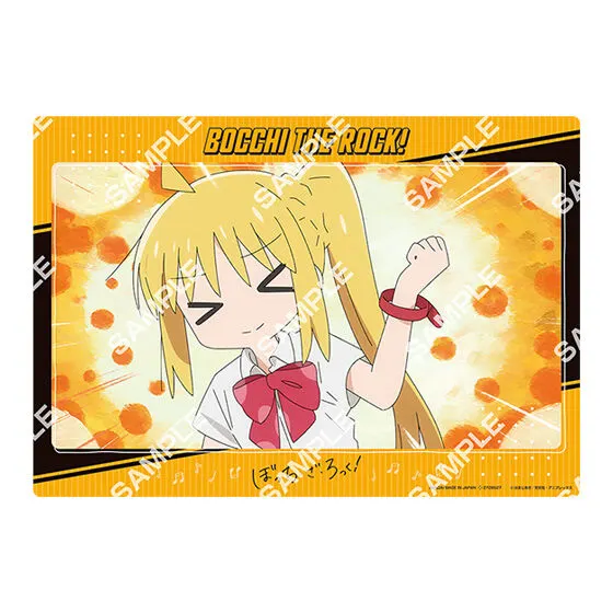ぼっち・ざ・ろっく! クリアビジュアルポスター2 デザインJ