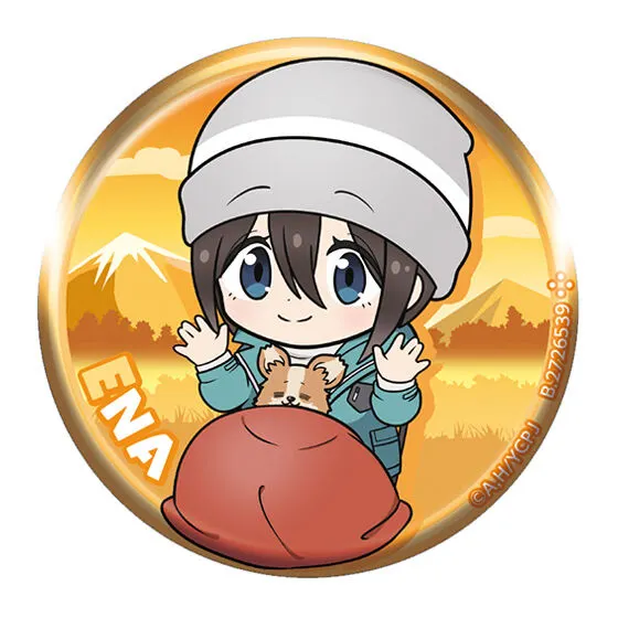ゆるキャン△ SEASON3 あそーと3 C賞 缶バッジ 斉藤恵那