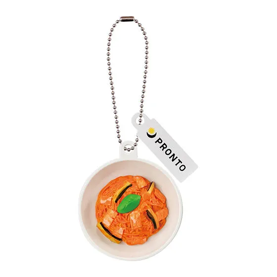 PRONTO ミニチュアチャーム ナスとベーコンのトマトソース