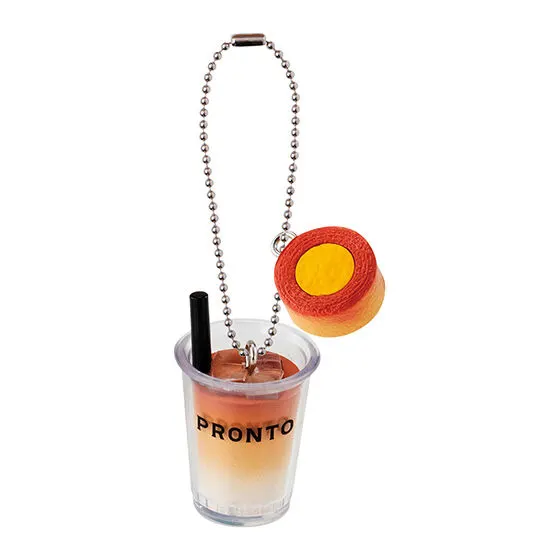 PRONTO ミニチュアチャーム アイスカフェラテ&ブリュレinバウム